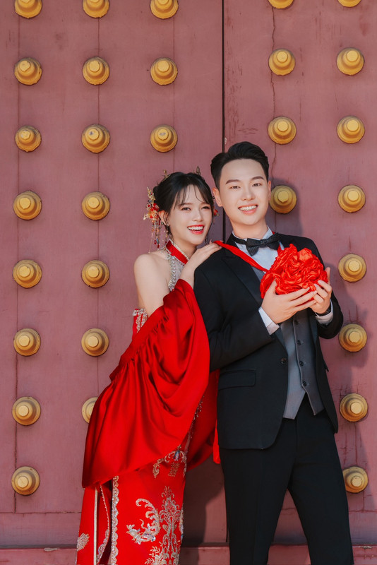 許晉瑋與陳沂蓮的婚禮婚紗照
